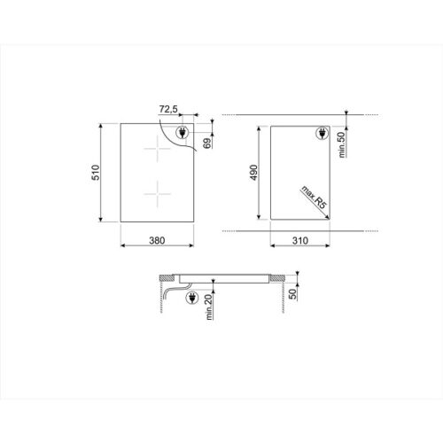 Bếp từ Hafele Smeg SIM631WLDR 535.64.143 3 bep tu hafele smeg sim631wldr 535 64 143 1