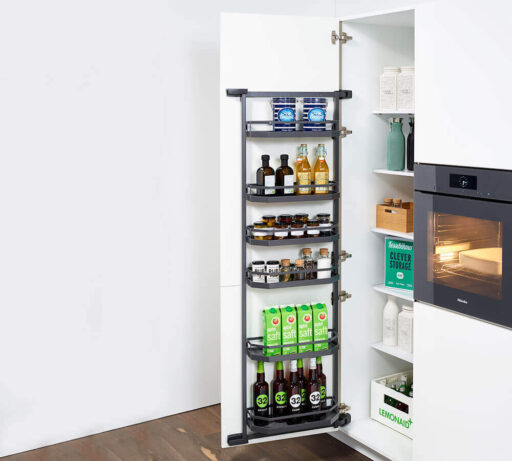 Tủ đựng đồ khô 600mm Tandem Side Hafele 545.02.232