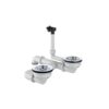 Bộ xả chậu 2 hộc Hafele 570.35.917 2 Bộ Xả Chậu 2 Hộc Hafele 570.35.917