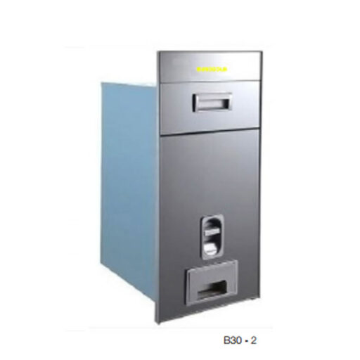 Thùng gạo mặt gương nút nhấn Eurogold GB300S