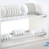Kệ bát đĩa cố định khung nhôm Euronox EUA-80 1 Euronox EUA 80.304