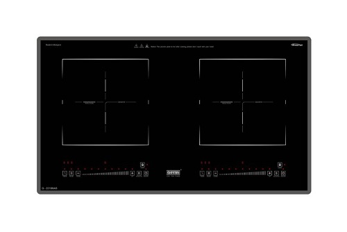 Ảnh thực tế bếp từ đôi Giovani G-2218 MAS lắp âm