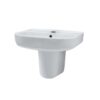 Chậu lavabo treo tường Rhine Hafele 588.84.000 1 Chậu lavabo treo tường Rhine Hafele 588.84.000