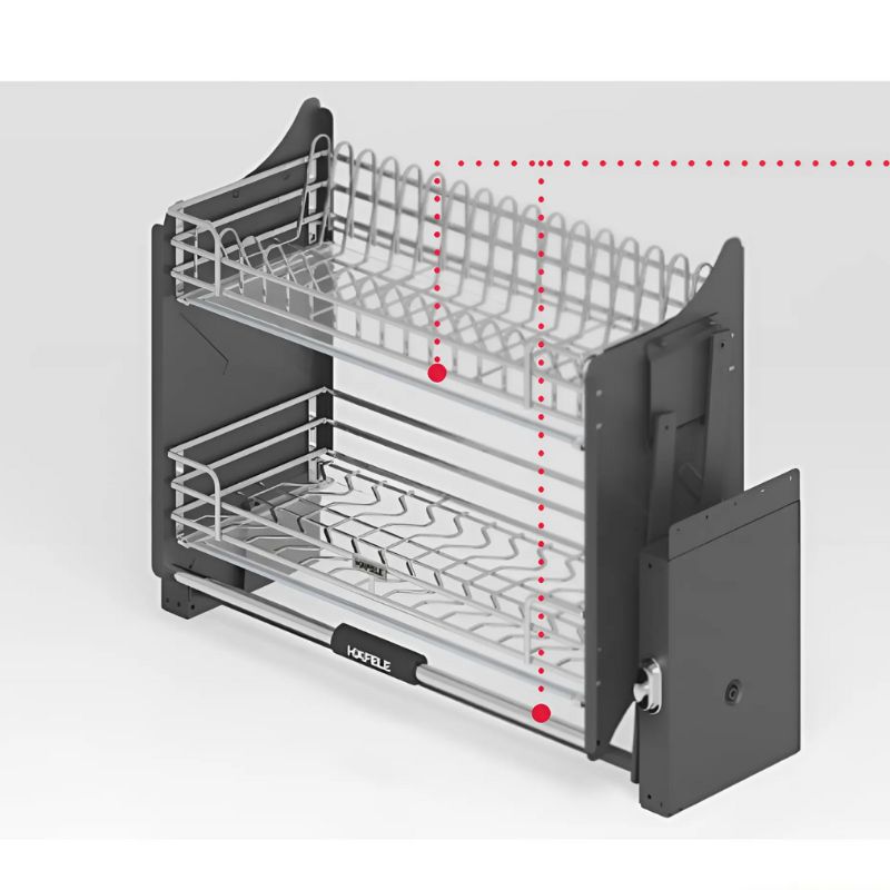 Giá bát nâng hạ Hafele Oria 504.71.073 600mm Giá bát nâng hạ Hafele Oria 504.71.073 600mm