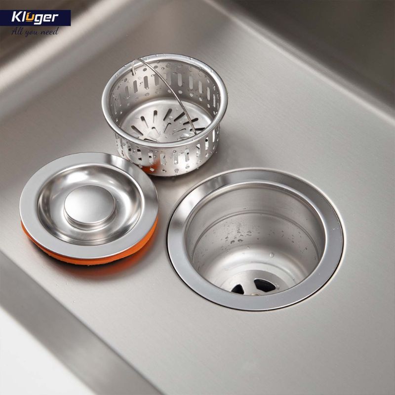 Ảnh chậu rửa bát 1 hố Kluger KU8121S-S68 Ảnh chậu rửa bát 1 hố Kluger KU8121S-S68