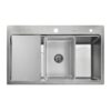 Chậu rửa bát 1 hố Kluger KW8181FS-S81 Plus 2 Chậu rửa bát 1 hố Kluger KW8181FS-S81 Plus