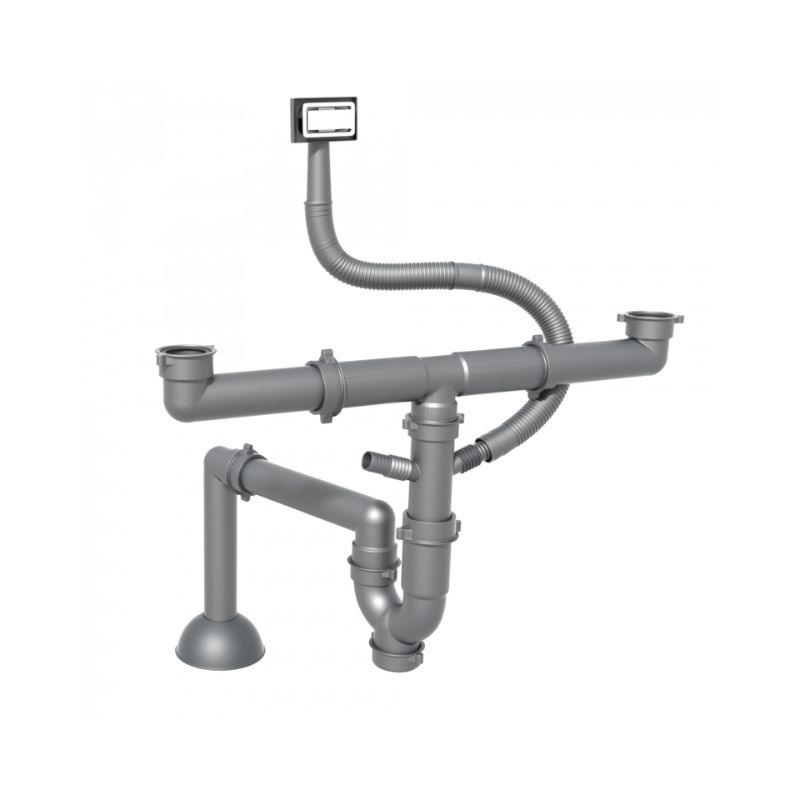 Ống thoát đôi Konox Pipe Drain PD02 Ống thoát đôi Konox Pipe Drain PD02