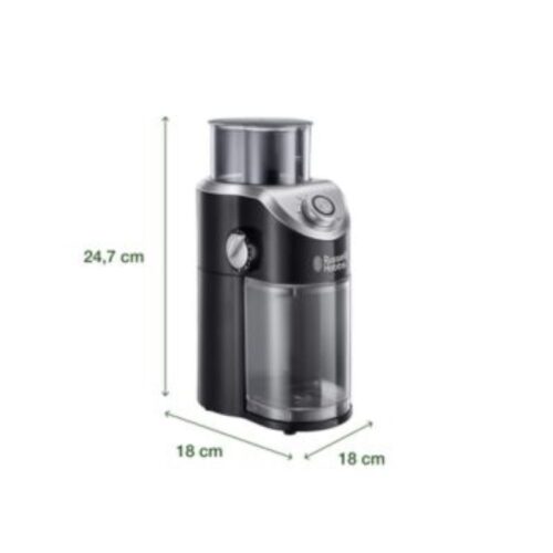 Kích thước máy xay cafe tự động Russell Hobbs 23120-56 Classics