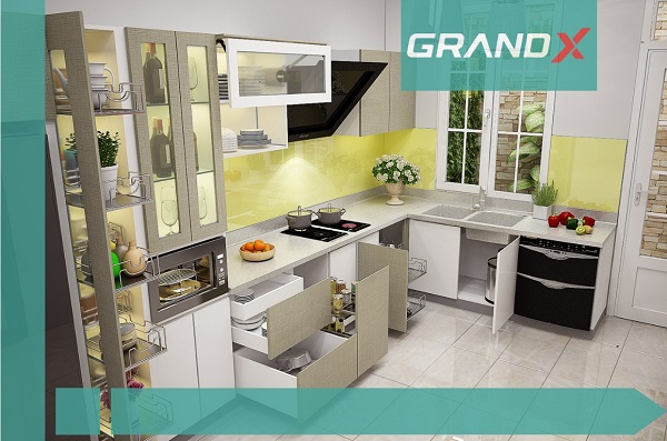 GrandX ra mắt sản phẩm mới tại Thế Giới Bếp Nhập Khẩu - Bước tiến đột phá trong phụ kiện nội thất 2 grandx ra mat san pham moi tai bep 365 1