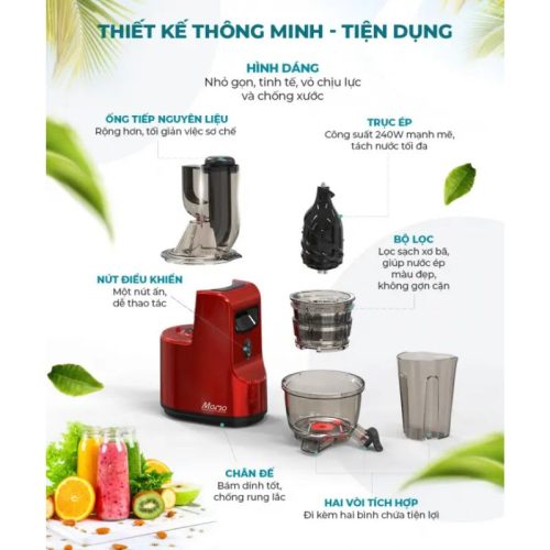 Ảnh máy ép chậm Sunhouse MAMA SHD5505