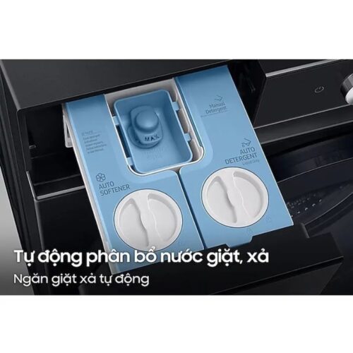 Ảnh máy Giặt Samsung Inverter 12 Kg WW12CB944DGBSV cửa trước