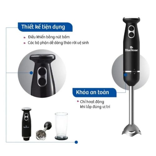 Ảnh máy xay sinh tố cầm tay Bluestone BLB-5216 600W