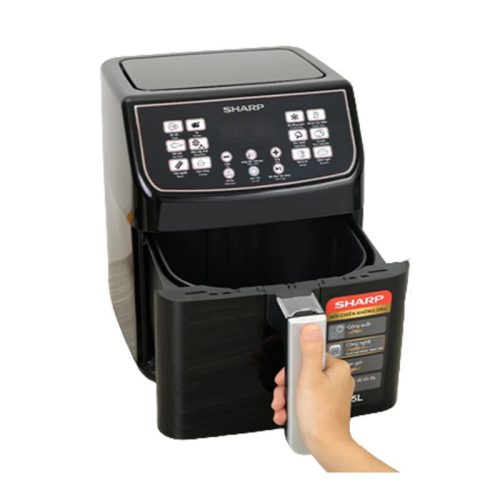 Ảnh nồi chiên không dầu Sharp KF-AF55EV-BK