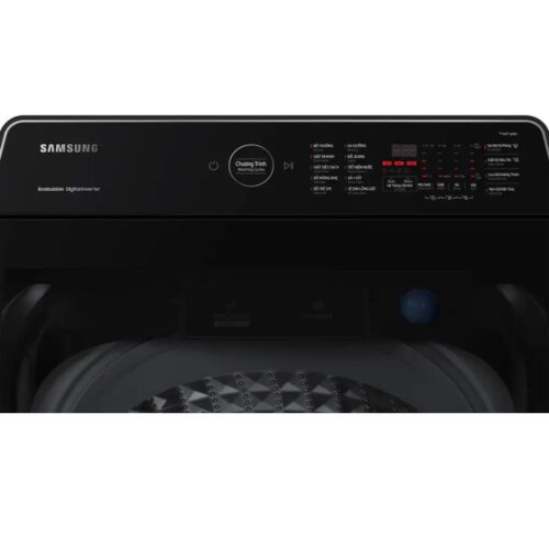Bảng điều khiển máy Giặt Samsung Inverter 12 kg WA12CG5745BVSV cửa trên
