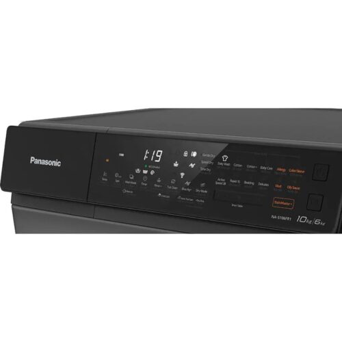 Bảng điều khiển máy Giặt Sấy Panasonic Inverter Giặt 10 Kg - Sấy 6 Kg NA-S106FR1BV