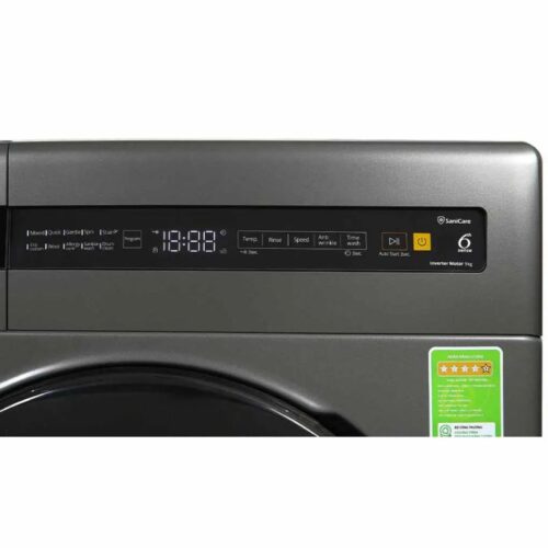 Bảng điều khiển máy Giặt Whirlpool Inverter 8 Kg FWEB8002FG cửa trước