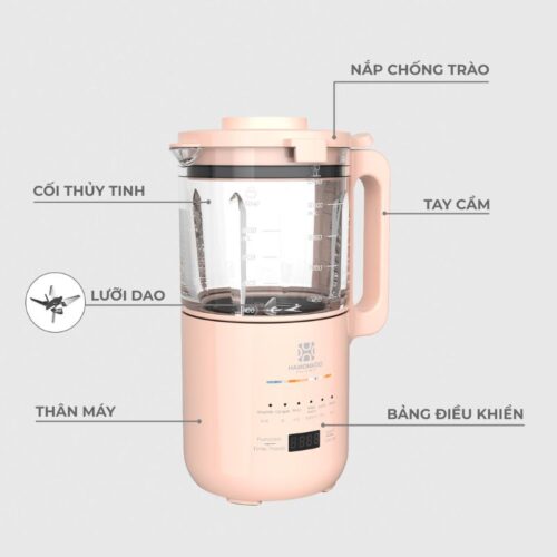 Chi tiết máy làm sữa hạt Hawonkoo SMH-120-PK