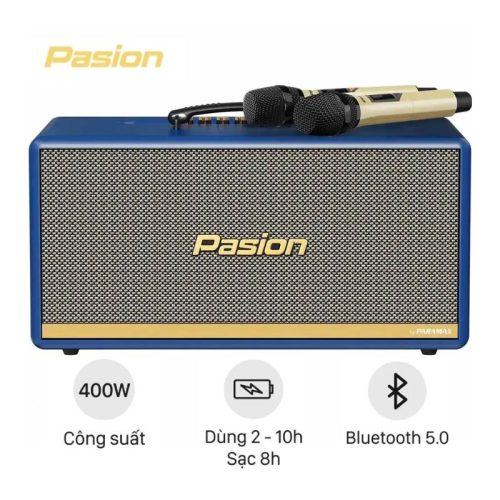 Loa Di Động Xách Tay Paramax PASION 2c (Màu Xanh)