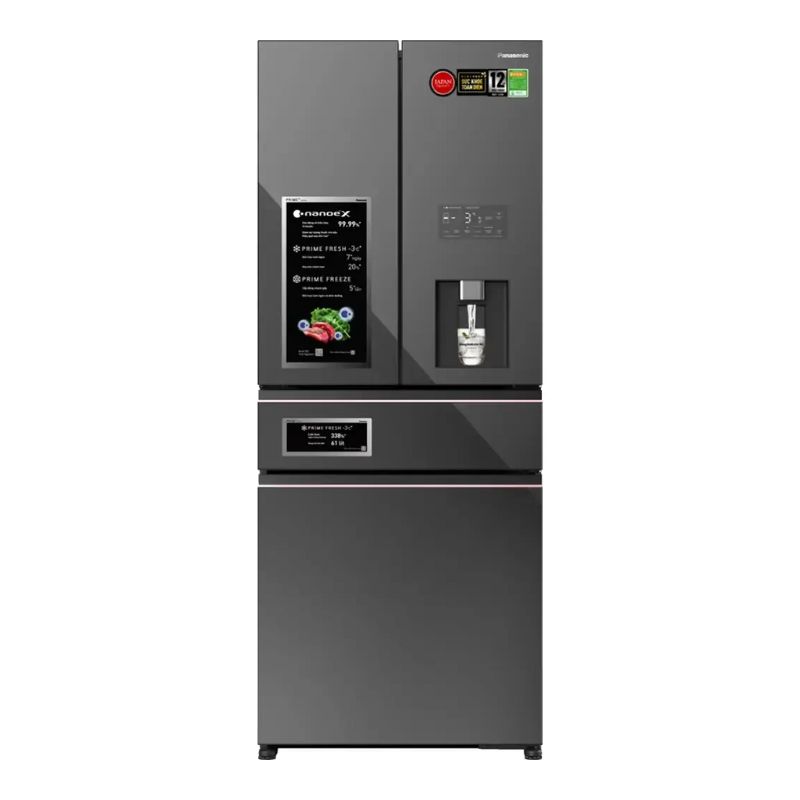 Tủ Lạnh 4 cánh Multi Door Inverter 540 Lít Panasonic NR-YW590YMMV Tủ Lạnh 4 cánh Multi Door Inverter 540 Lít Panasonic NR-YW590YMMV