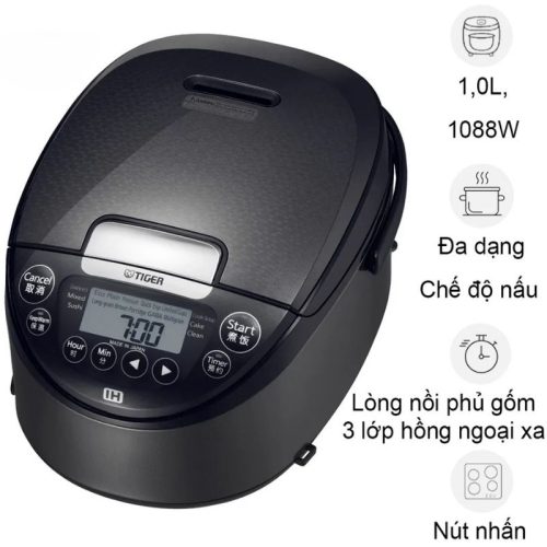 Nồi cơm điện cao tần Tiger JPW-G10W 1.0 Lít
