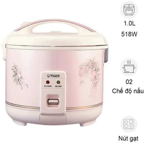 Nồi cơm điện Tiger JNP-1000, Màu Hồng