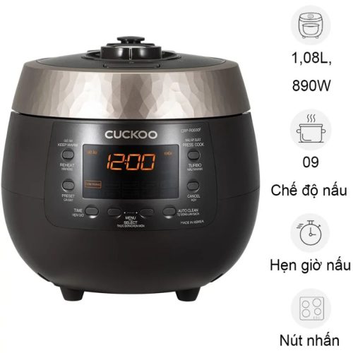 Nồi cơm điện tử áp suất Cuckoo CRP-R0600F 1.08 Lít
