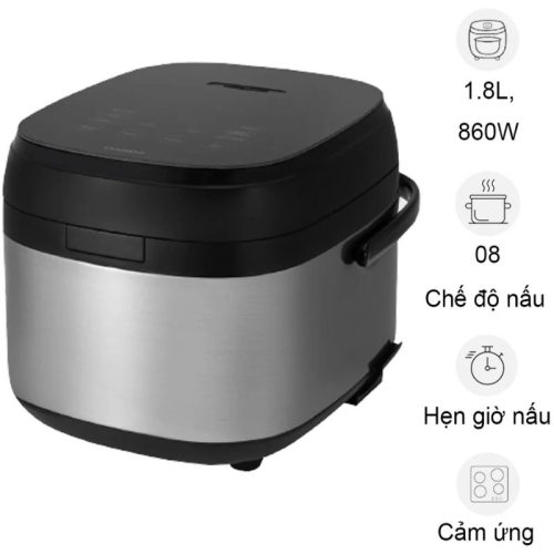 Nồi cơm điện tử Cuckoo CR-1050F 1.8 Lít Đen Bạc