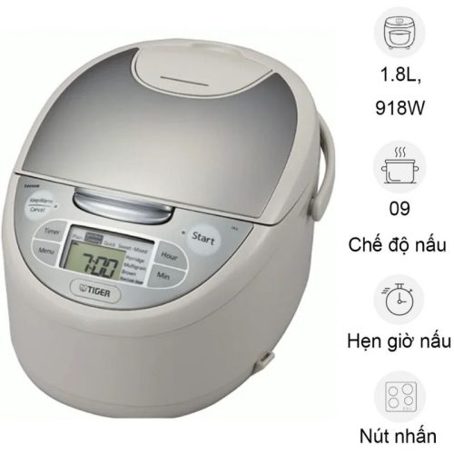Nồi cơm điện tử Tiger JAX-S18W