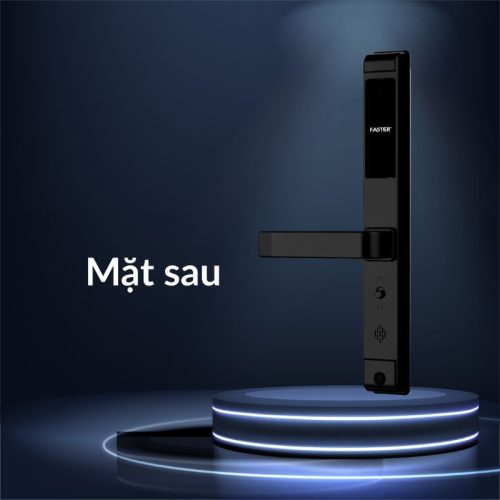 Mặt sau khóa thông minh Faster FS6600TT BL
