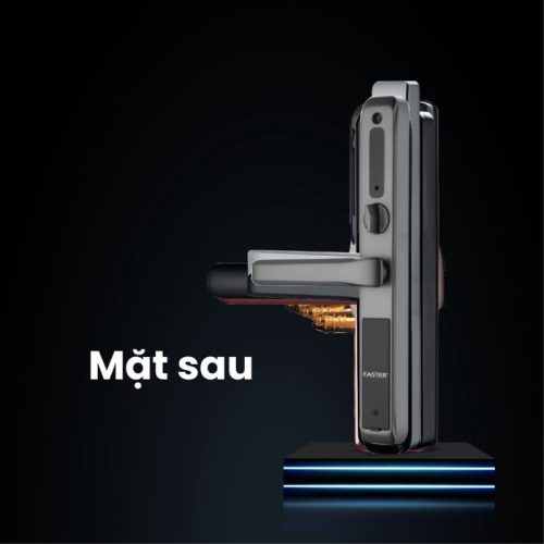 Mặt sau khóa thông minh Faster FS6800APP Grey