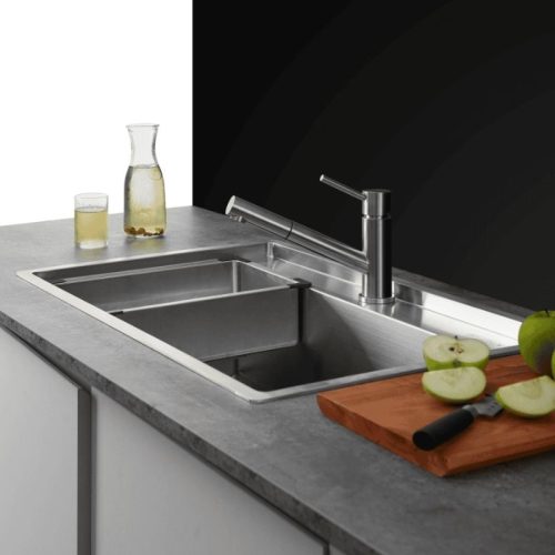 Vòi rửa chén Malloca K110SS 4 hinh anh voi rua chen malloca k110ss